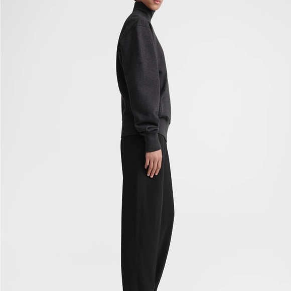 NWT MEL Women's mock-neck Black high leg wide leg Sweatsuit Set women's Large - Picture 1 of 15